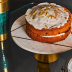 White Marble Cake Stand