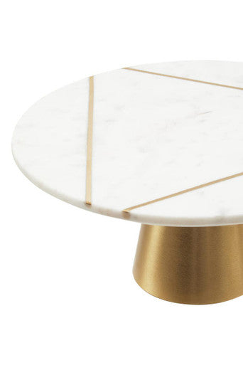 White Marble Cake Stand