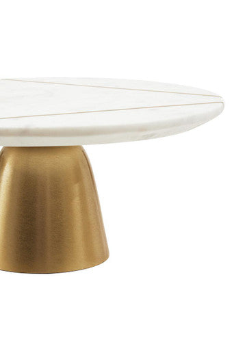White Marble Cake Stand