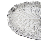 Silver Finish Lotus Leaf Cake Stand
