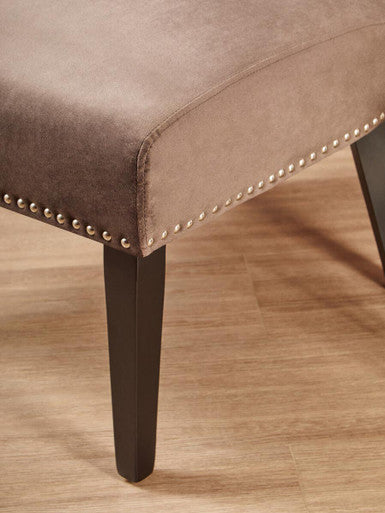 Mink Winged Dining Chair