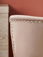 Mink Winged Dining Chair