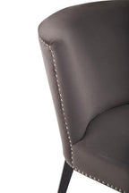 Mink Winged Dining Chair