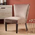 Mink Winged Dining Chair