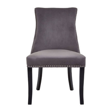 Dark Grey Dining Chair