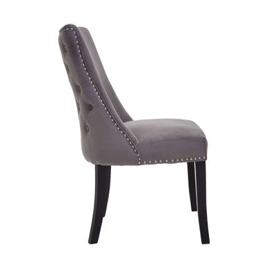 Dark Grey Dining Chair