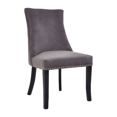Dark Grey Dining Chair