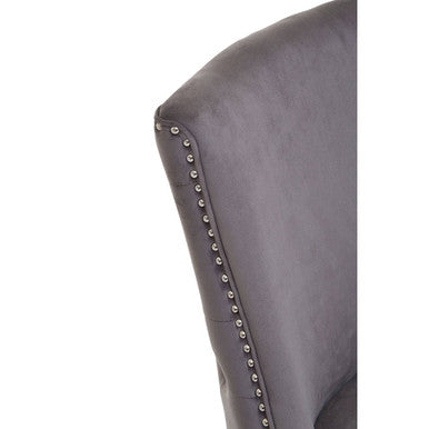 Dark Grey Dining Chair