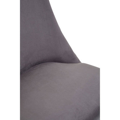 Dark Grey Dining Chair