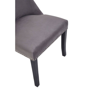 Dark Grey Dining Chair