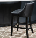 Black Hevea Bar Chair