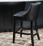 Black Hevea Bar Chair