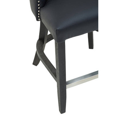 Black Hevea Bar Chair