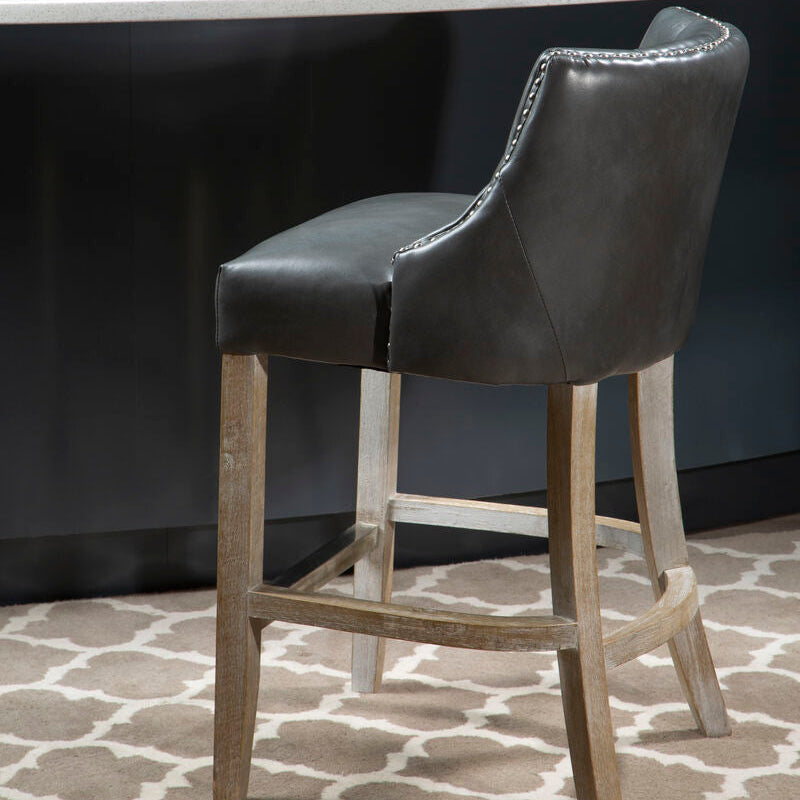Grey Hevea Bar Chair