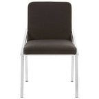 Black Fabric Dining Chair