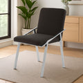 Black Fabric Dining Chair