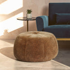 Leopard Print Pouffe