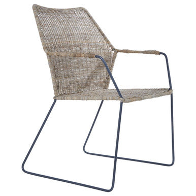 Natural Washed Rattan Chair