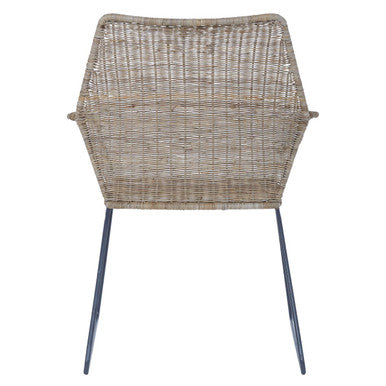 Natural Washed Rattan Chair