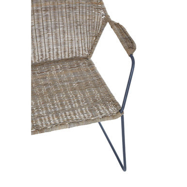 Natural Washed Rattan Chair