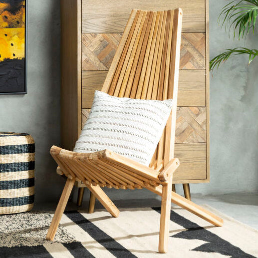 Wooden Lounge Chair