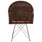 Dark Rattan Chair