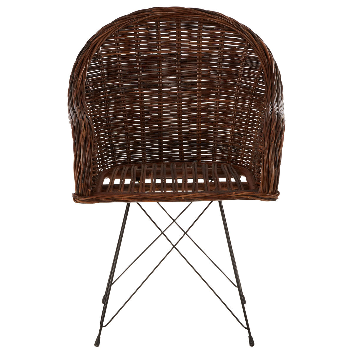 Dark Rattan Chair