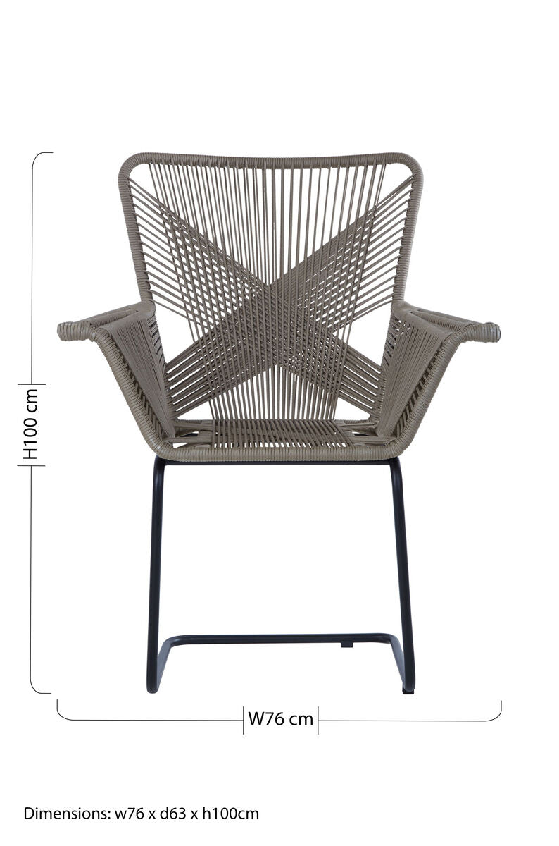 Rattan Effect Chair