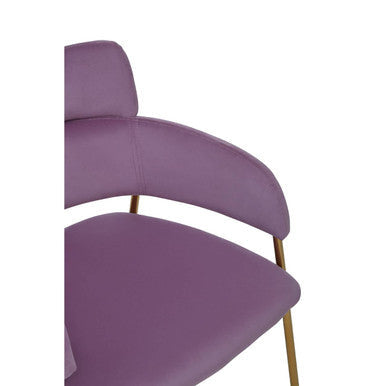 Pink Velvet Dining Chair