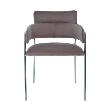 Mink Velvet Dining Chair