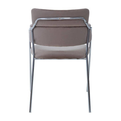 Mink Velvet Dining Chair