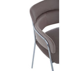 Mink Velvet Dining Chair
