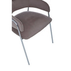 Mink Velvet Dining Chair