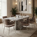 Mink Velvet Dining Chair