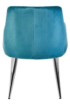 Light Blue Splayed Dining Chair