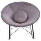 Grey Conic Rocking Chair