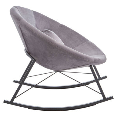Grey Conic Rocking Chair