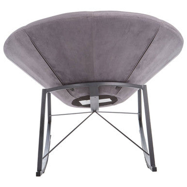 Grey Conic Rocking Chair