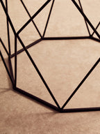 White Marble Top Octagon Table