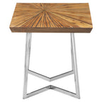 Natural Bamboo Side Table