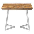 Natural Bamboo Side Table