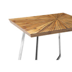 Natural Bamboo Side Table