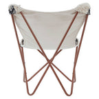 Black and White Pattern Butterfly Chair
