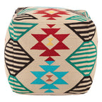 Multicolour Pouffe
