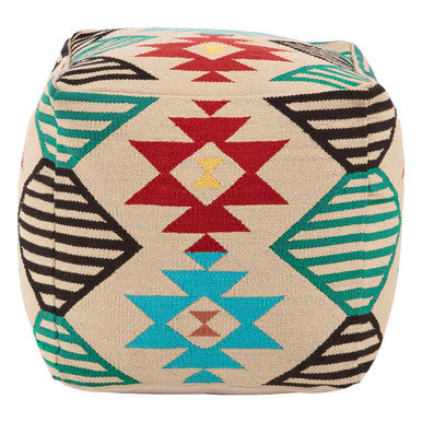 Multicolour Pouffe