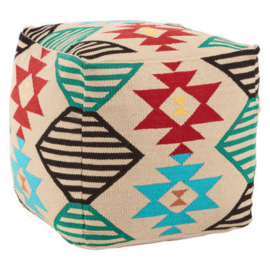 Multicolour Pouffe