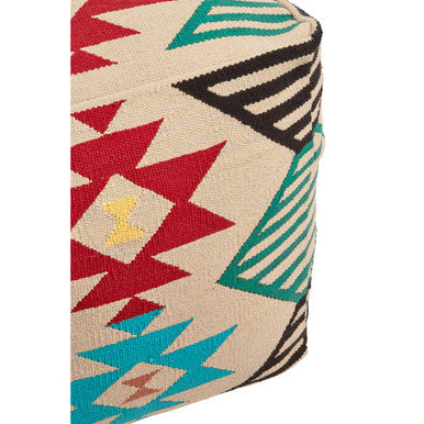 Multicolour Pouffe