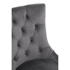 Grey Velvet Dining Chair