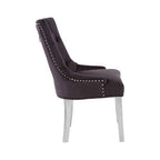 Black Velvet Dining Chair