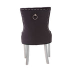 Black Velvet Dining Chair